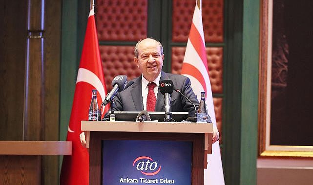 KKTC Cumhurbaşkanı Tatar, Ankara’da önemli mesajlar verdi