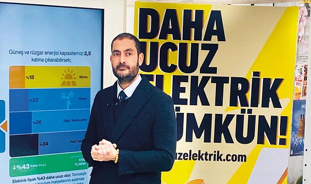 ‘Güneş ve rüzgâr faturayı yarıya indirebilir’
