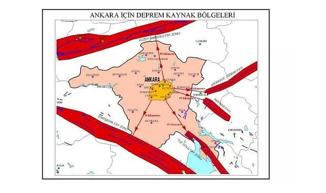 Ankara'nın deprem tehlikesi değişmedi