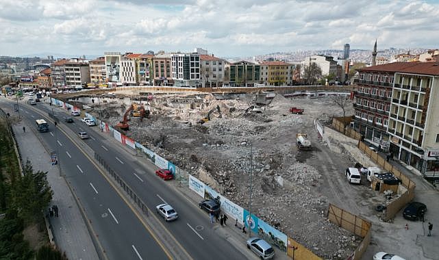 Ankara’nın ilk ticari merkezi samanpazarı meydana kavuşacak