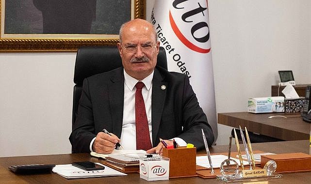 ATO Başkanı Baran, ticaret odaları konsey başkanlığı görevine yeniden seçildi