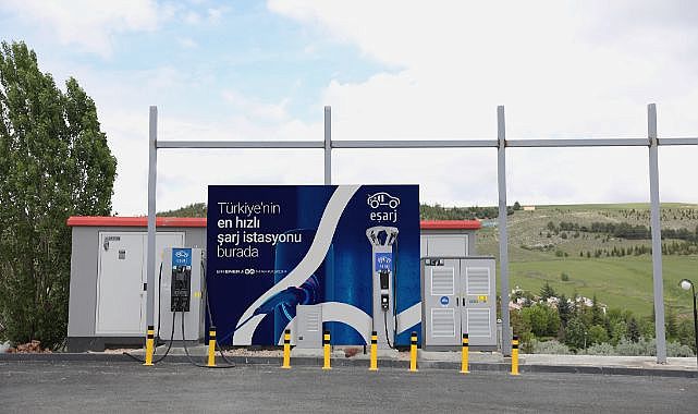 Eşarj, Türkiye’nin en hızlı şarj istasyonunu kurdu