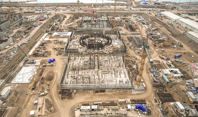Akkuyu NGS'de 4'üncü reaktörün temel betonu atıldı