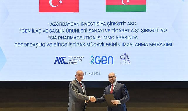 Ankaralı GEN ilaç firması Azerbaycan’a ilaç fabrikasını kuracak
