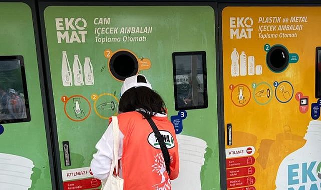 EKOMAT projesi ile 1 yılda 1,6 milyon atık