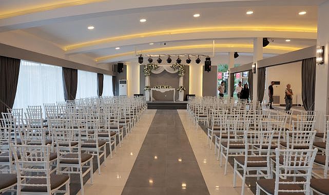 Çankaya’da yeni bir nikah salonu hizmete açıldı