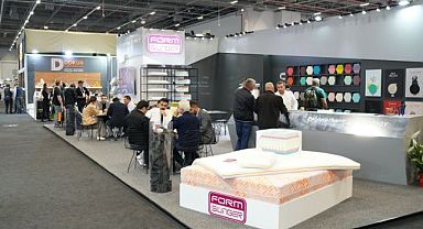 Vücut şekillendiren yatak kumaşı ilk kez ıbıa expo’ da