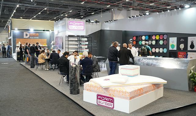 Vücut şekillendiren yatak kumaşı ilk kez ıbıa expo’ da