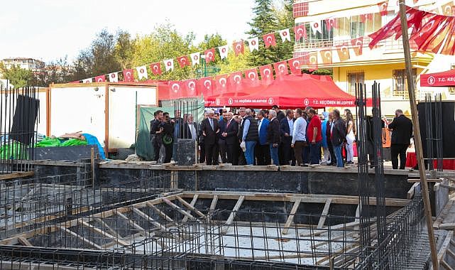 Keçiören’de Atatürk 100. Yıl kapalı spor salonu’nun temeli atıldı