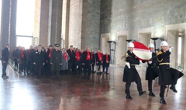 ASO ailesi 60. yılında ulu önder ATATÜRK’ün huzurunda