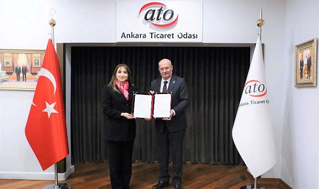ATO ile Azerbaycan Kobska arasında işbirliği protokolü imzalandı
