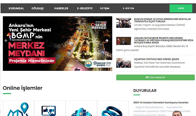 Gölbaşı’nda aradığın her şey ‘kent rehberi’nde