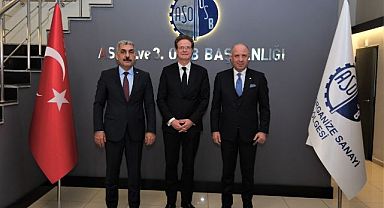 ASO 2. OSB’nin konuğu AB Türkiye delegasyonu başkanı büyükelçi Meyer-Landrut