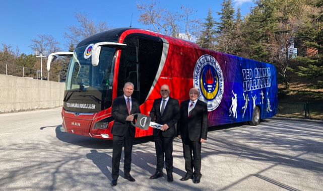 TED Ankara Koleji’nin tercihi MAN’ın otobüsü Lion’s Coach oldu