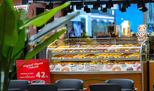 Krıspy kreme lezzetleri artık Ankara'da
