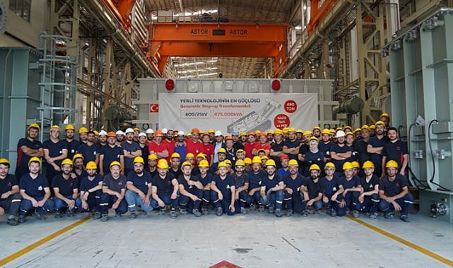 Astor Enerji 675 mva gücünde transformatör üretti