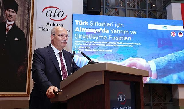 Almanya’daki yatırım ve şirketleşme fırsatları, ATO üyelerine anlatıldı