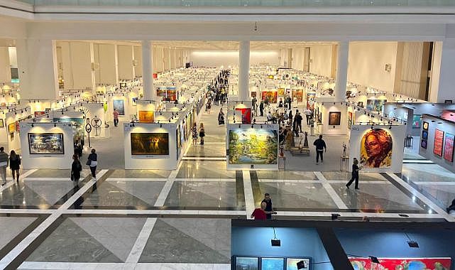 Paha biçilemeye muhteşem eserler Ankara Artnouva fuarında