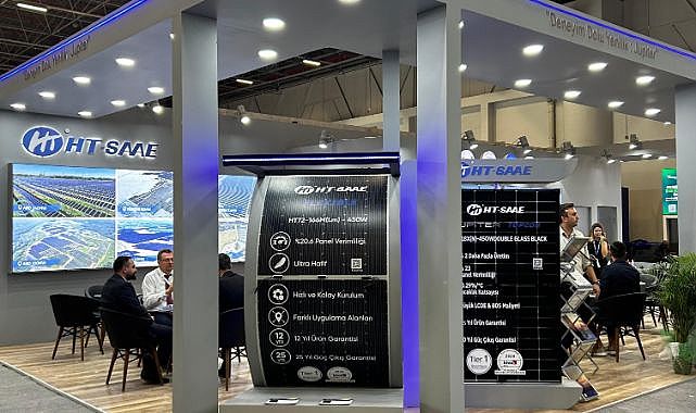 HT Solar EIF’te jupiter serisi güneş panellerini tanıttı