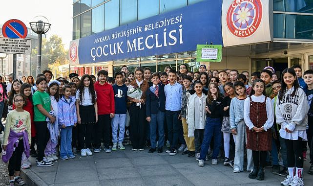 Ankara çocuk meclisi yeni yönetimi belli oldu