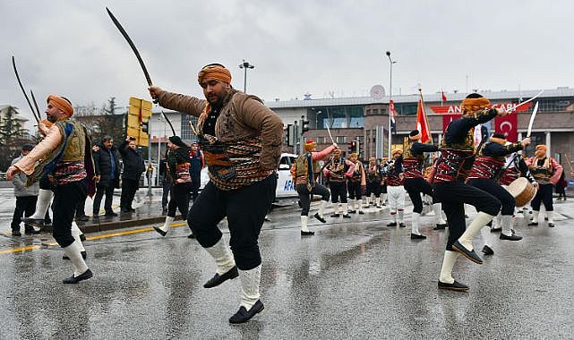 Atatürk’ün Ankara’ya gelişinin 105’inci yılı coşkuyla kutlandı