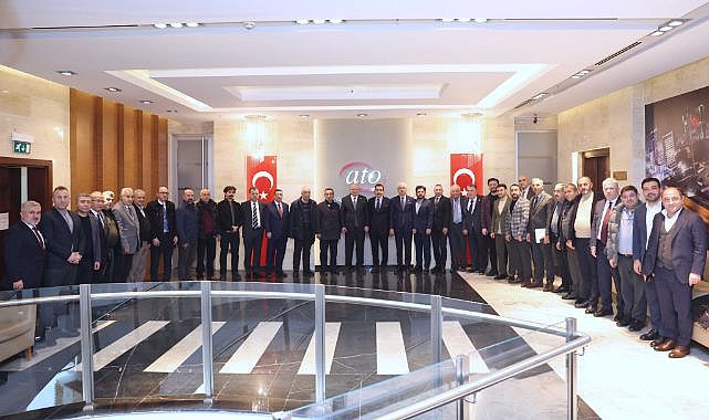 ATO meslek komiteleriyle istişare toplantısı yapıldı