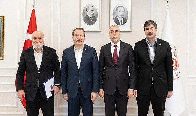 Memur-Sen'den Çalışma ve Sosyal Güvenlik Bakanı Işıkhan'a ziyaret