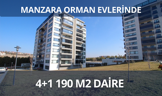 Beytepe Manzara Orman evlerinde satılık konut