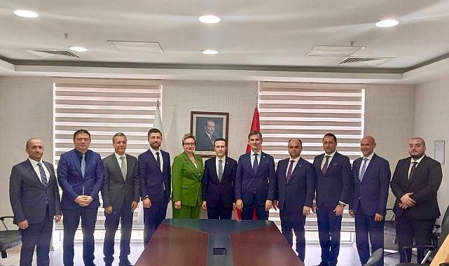 Türeb heyeti rüzgâr enerjisi sektörünün geleceği için önemli ziyaretlerde bulundu