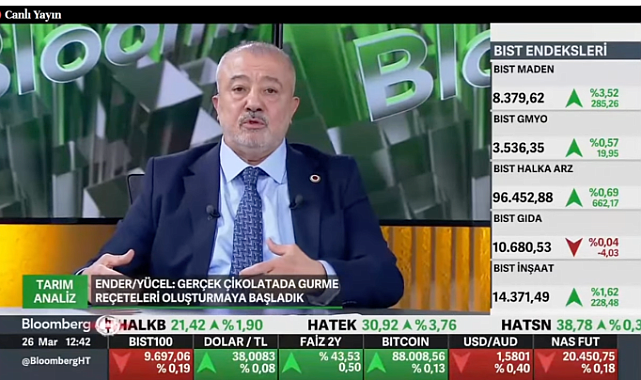 HHY Group Başkanı Hasan Hüseyin Yücel Bloomberg TV'ye konuk oldu