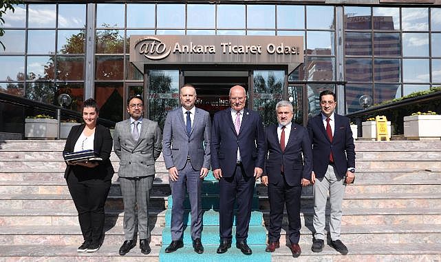 Ekvador Büyükelçisi Vega, ATO’yu ziyaret etti