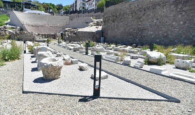 Roma tiyatrosu ve arkeopark projesi"ne estetik dokunuş