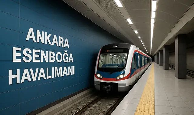Ankara Esenboğa metrosu’nun projesi 2 ay içinde tamamlanacak