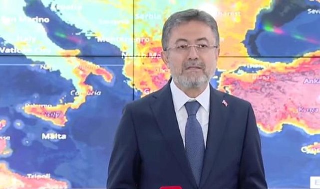 Bakan Yumaklı; "24 saatte 55 yangını söndürdük, devam eden tek bir yangın kaldı"