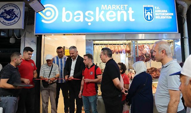 Başkent Market'in 8. şubesi tarihi Ulus hali'nde açıldı