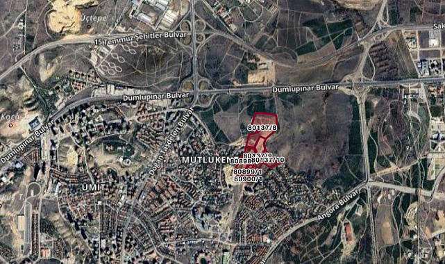 Çayyolu'ndaki 176 bin m2'lik arsalar 15 milyar 700 milyon TL'ye satıldı