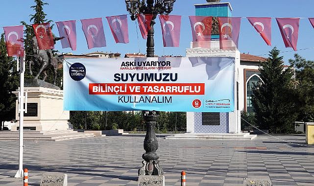 Keçiören Bbelediyesi'nden su tasarruf seferberliği