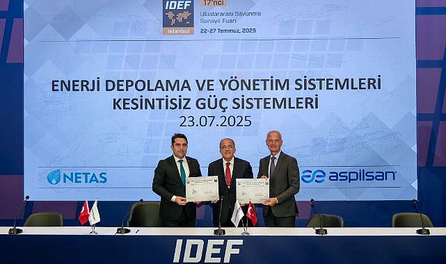 Netaş ve ASPİLSAN enerji’den yüksek teknoloji alanında iş birliği