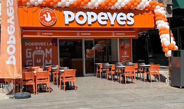 Popeyes Çankaya Aşkabat caddesi’nde hizmete açıldı