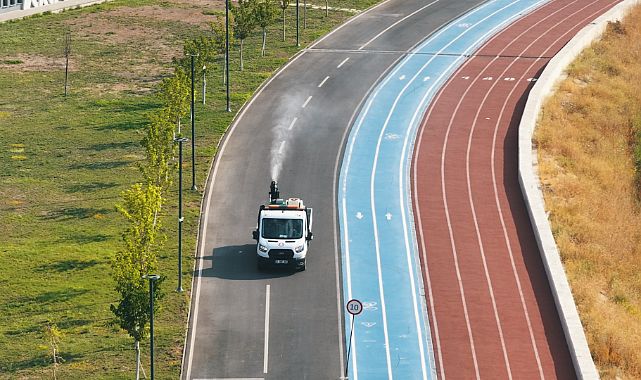Sincan Belediyesinden hem karadan hem havadan ilaçlama