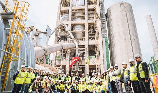 Sintek Group döner fırın ateşlemesi gerçekleşti