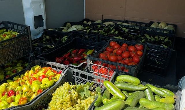 Sincan’da organik sebze meyveler ihtiyaç sahiplerine ulaştırılıyor