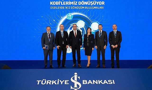 Ankara'da İş Bankası ve OSBÜK ile ikiz dönüşüm buluşmaları gerçekleşti