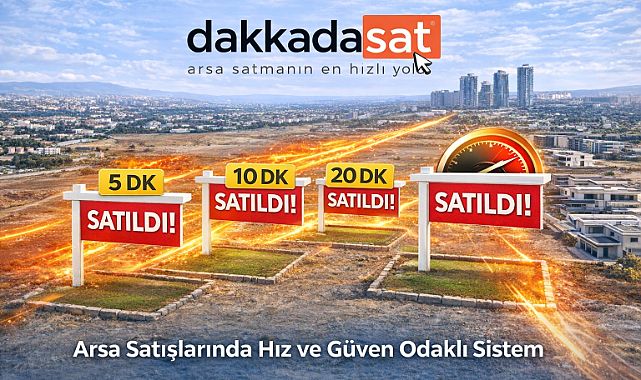 Arsalarınız dakkadasat ile kısa sürede alıcı bulacak