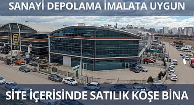 Dempa Sanayi sitesinde depolama imalat teşhir ve ofis için uygun bina