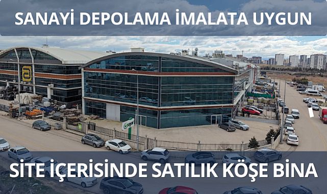 Dempa Sanayi sitesinde depolama imalat teşhir ve ofis için uygun bina