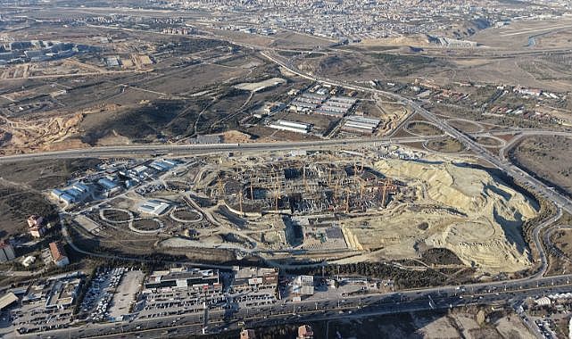 Ankara'daki Dışişleri Bakanlığı'nın yeni yerleşkesi inşaatı yükseliyor