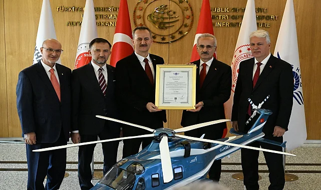 Gökbey'e uçuşa elverişlilik sertifikası