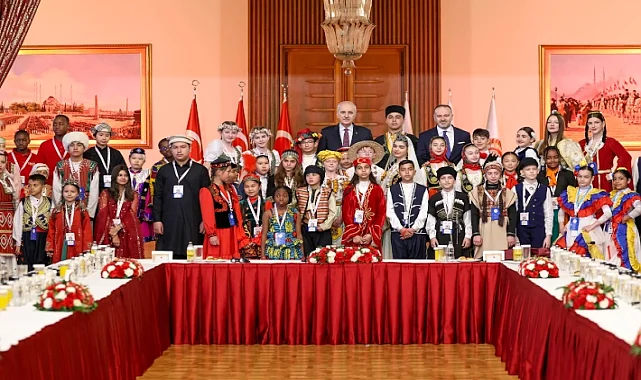 26 ülkeden dünya çocukları TBMM'de