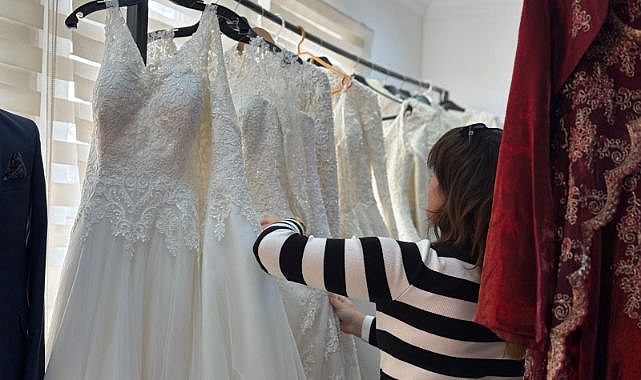 Sincan Belediyesi’nden ihtiyaç sahibi çiftlere gelinlik desteği